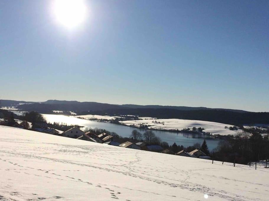 Ancienne Ferme Comtoise 4 Etoiles, 11 Personnes Lac St-Point/Mont D'Or Montperreux Экстерьер фото