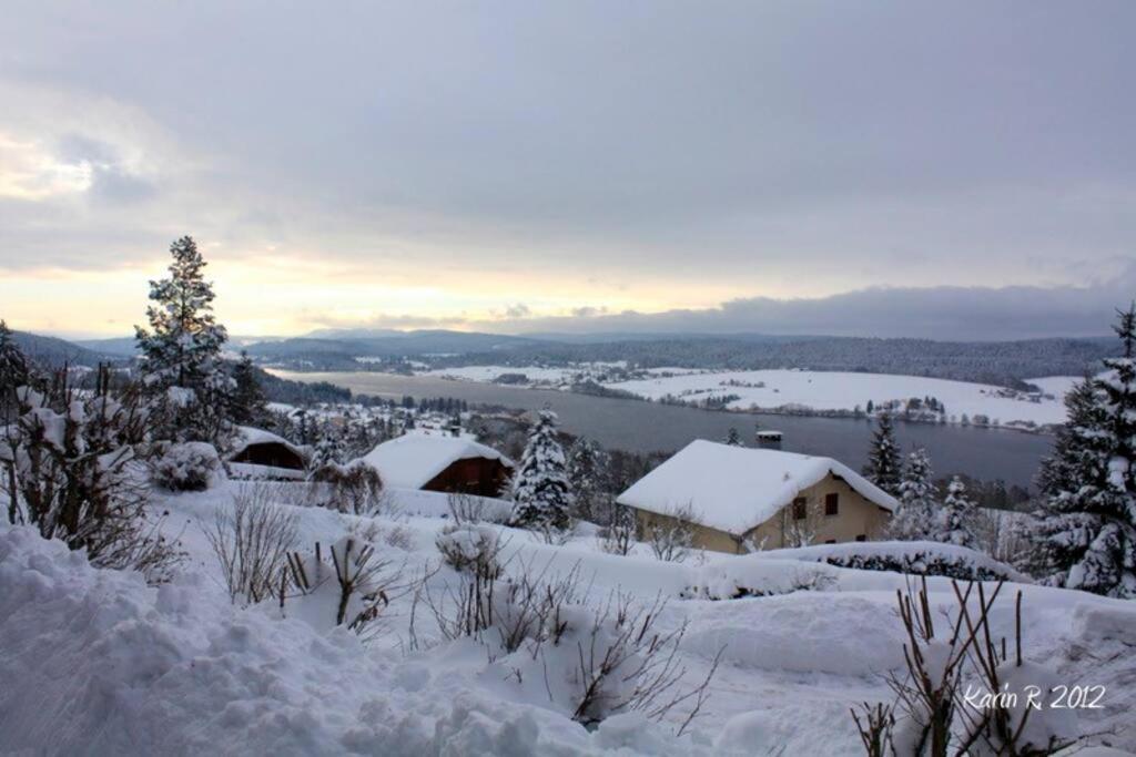 Ancienne Ferme Comtoise 4 Etoiles, 11 Personnes Lac St-Point/Mont D'Or Montperreux Экстерьер фото
