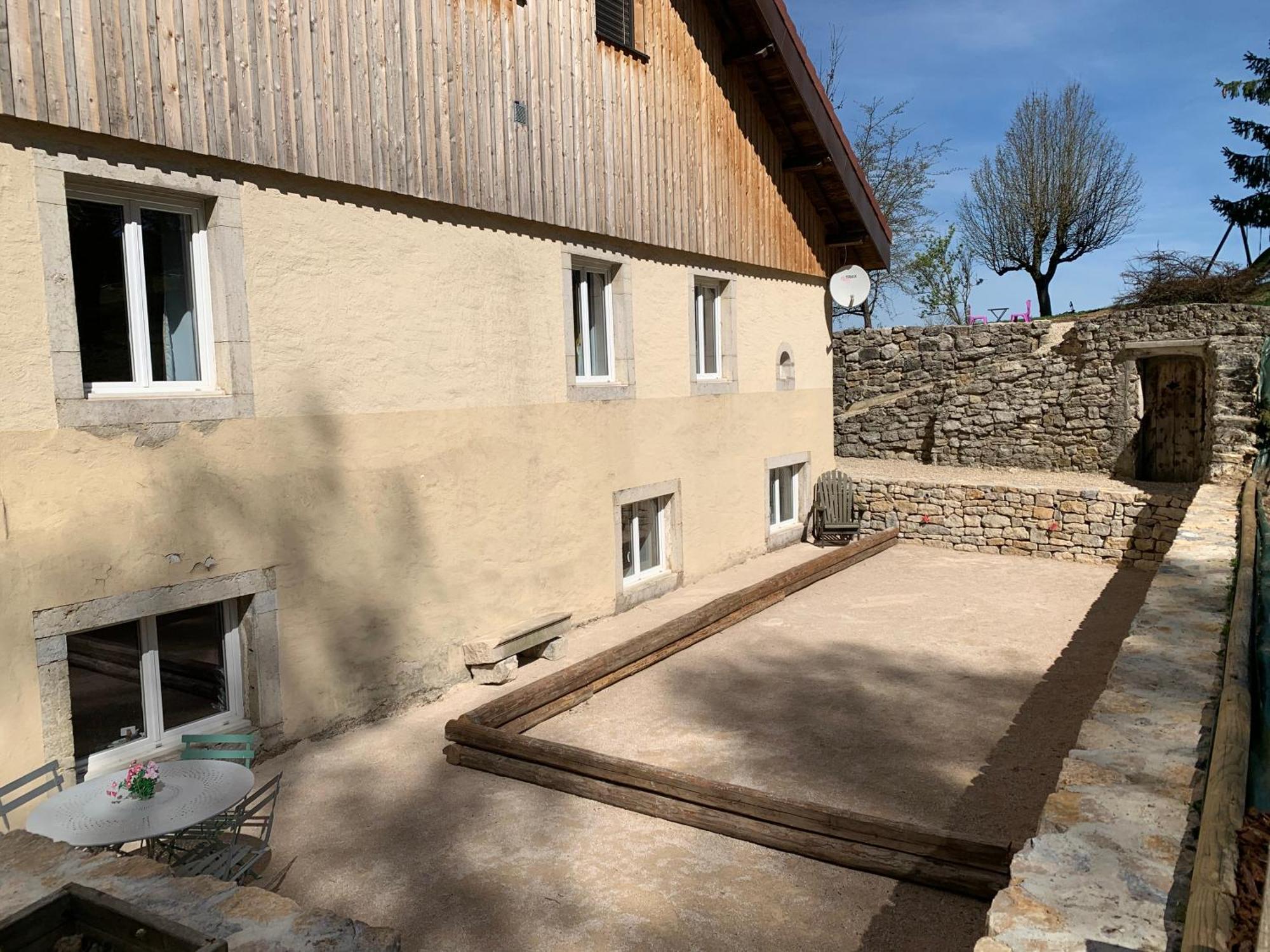 Ancienne Ferme Comtoise 4 Etoiles, 11 Personnes Lac St-Point/Mont D'Or Montperreux Экстерьер фото